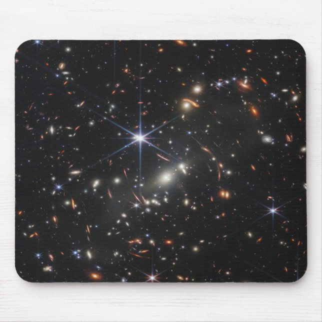 Webb Space Telescope science nasa universe star as Mouse Pad (Front)