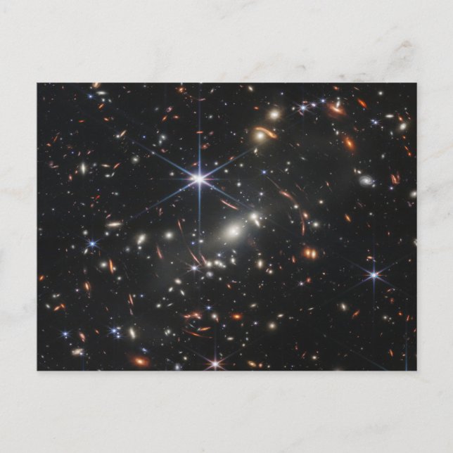 Webb Space Telescope science nasa universe star as Postcard (Front)