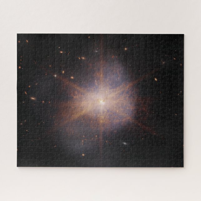 WEBB SPACE TELESCOPES Galaxy Interactions Arp 220 Jigsaw Puzzle (Horizontal)