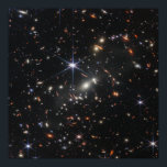 Webb's First Deep Field James Webb Telescope Poster<br><div class="desc">Webb's First Deep Field - James Webb Telescope

Image credit: NASA,  ESA,  CSA,  and STScI</div>