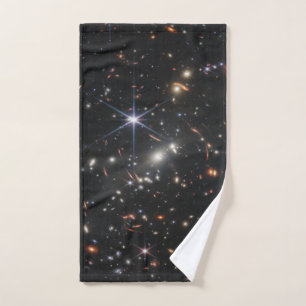 Webb's First Deep Field View of the Universe Hand Towel