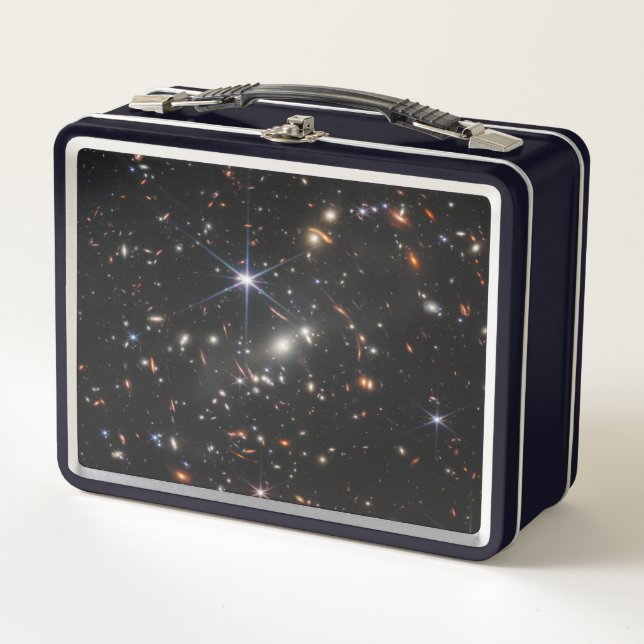 Webb's First Deep Field View of the Universe  Metal Lunch Box (Front)
