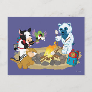 Webkinz   Campfire Marshmallows 2 Postcard
