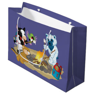 Webkinz Campfire Marshmallows Large Gift Bag