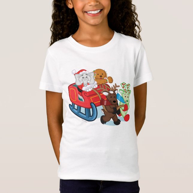 Webkinz Christmas Parade T-Shirt (Front)