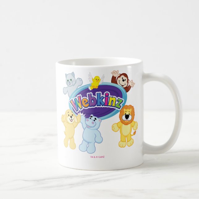 Webkinz: Come In and Play Coffee Mug (Right)