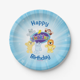 Webkinz: Come In and Play Paper Plate