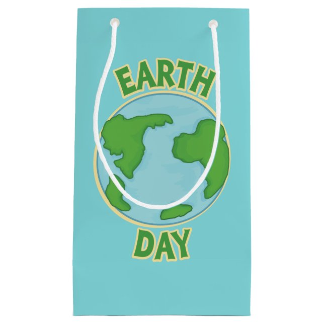 Webkinz Earth Day Small Gift Bag (Front)