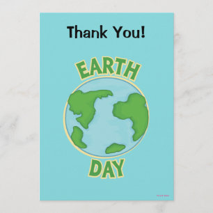 Webkinz Earth Day Thank You Card