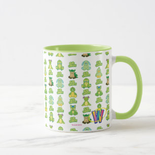 Webkinz Go Green Pattern Mug