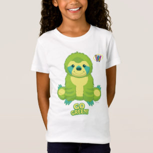 Webkinz Go Green Pattern T-Shirt