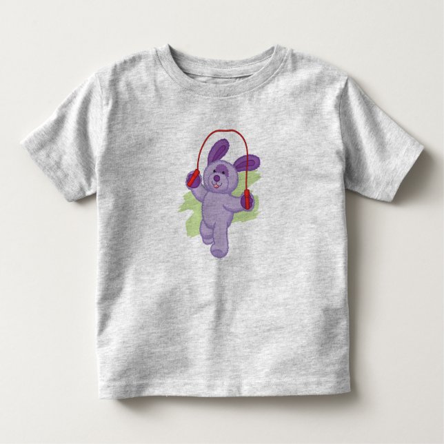 Webkinz | Grape Soda Pup Skipping Rope Toddler T-Shirt (Front)