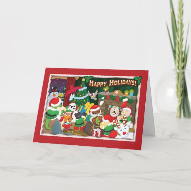Webkinz Happy Holidays! Holiday Card (Front)