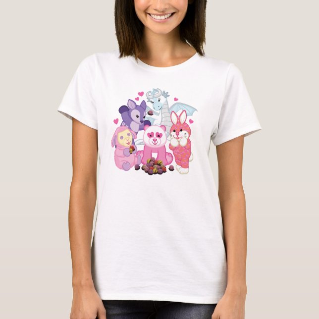 Webkinz Pets Love Valentine's Chocolates T-Shirt (Front)