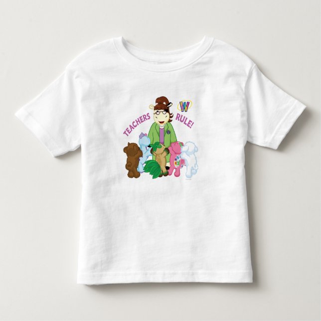 Webkinz: Teachers Rule! Toddler T-Shirt (Front)