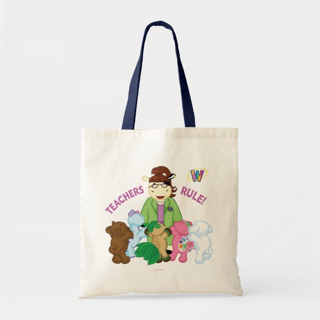 Webkinz: Teachers Rule! Tote Bag (Front)