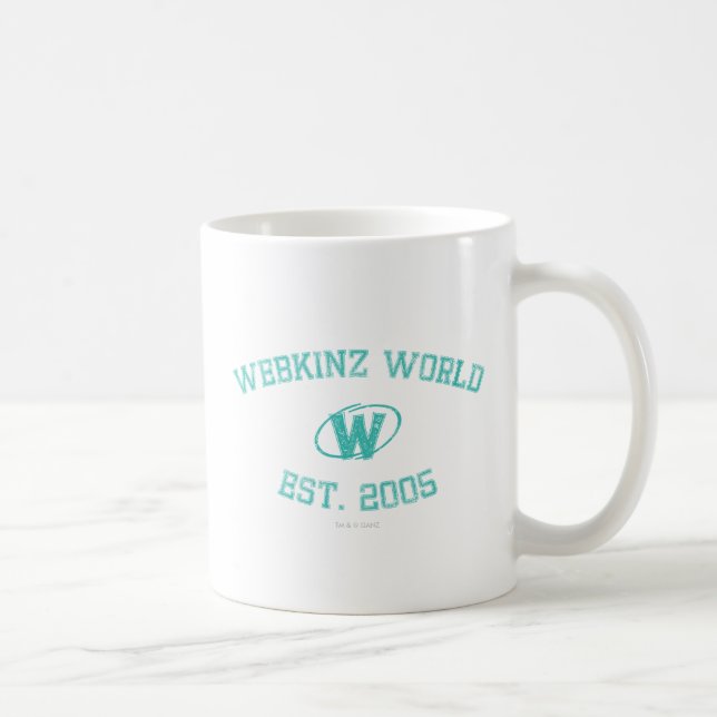 Webkinz World Est. 2005 Coffee Mug (Right)