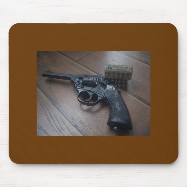 Webley .38 Mousepad (Front)