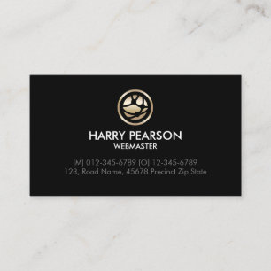 Webmaster Internet Technical Business Card