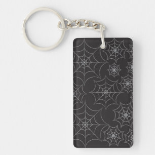 Webs Pattern Key Ring