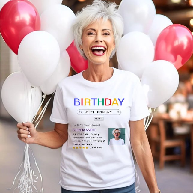 Website Search Result Birthday Party T-Shirt (Website Search Result Birthday Party T-Shirt
)