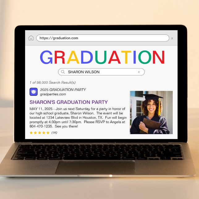 Website Search Result Graduation Party Invitation (Website Search Result Graduation Party Invitation
)
