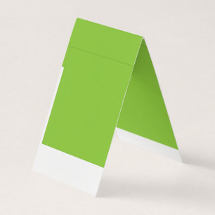 Website with a Green Background and White Border  Business Card