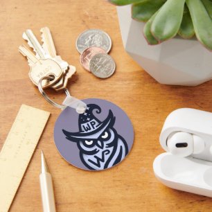 Website Wizard Badge Keychain