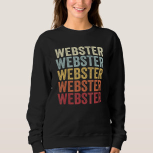 Webster Massachusetts Webster MA Retro Vintage Tex Sweatshirt