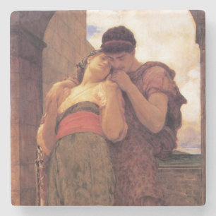 Wedded Bliss (by Frederic Leighton) Stone Coaster