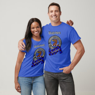Wedderburn Clan Badge & Tartan T-Shirt