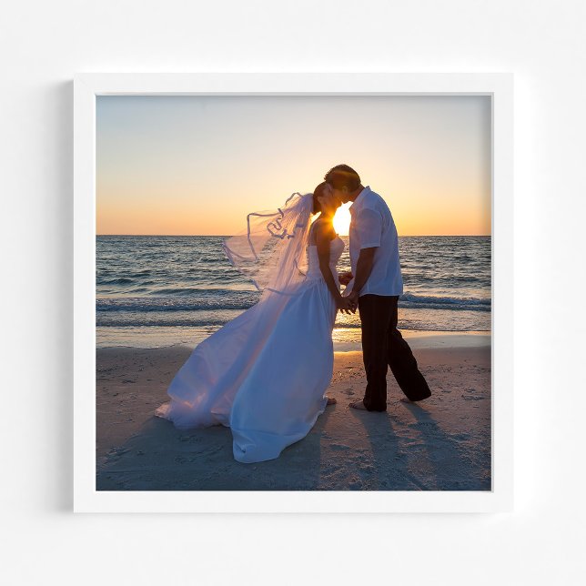 Wedding 12"x12" photo print (12" x 12" Wedding Photo Enlargement)