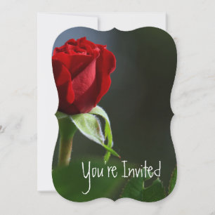 Wedding 15th Anniversary Roses Garden Flower Invitation