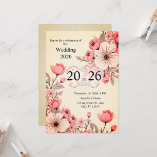 wedding 2026 invitation