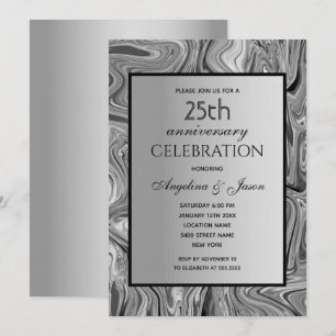 Wedding 25th Anniversary Invitation