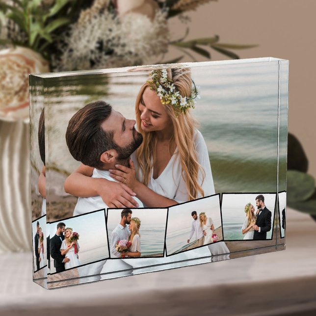 Wedding 5 Photo Collage Zigzag Photo Strip (Creator Uploaded)