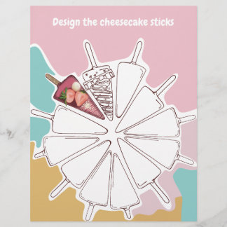 Wedding Activities Colour & Design Flyer