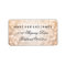 Wedding Address Copper Glitter Lights