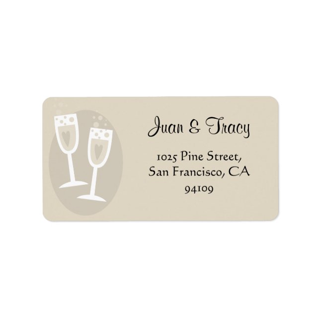 Wedding Address Labels (Front)