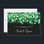 Wedding Advice Card Party Sparkles Green<br><div class="desc">Elegant bridal shower / wedding shower " Wedding Advice Card " for the bride and groom with glamourous Party Sparkles Green and custom text. Impress your family and friends with this stylish and modern design. Fully customisable! Easy to use and easy to personalise. Order Today!</div>