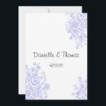 Wedding Advice, Lavender Flowers Comment Advice Card<br><div class="desc">Fun card for your guests.You can change "I thought" to "I Shouted",  or "I Screamed",  have fun with it. Personalise text to any silly,  fun questions or comments you want.</div>