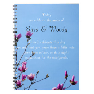 Wedding Advice Spiral Notebook