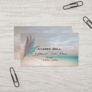 Wedding and Event Planner Business Card
