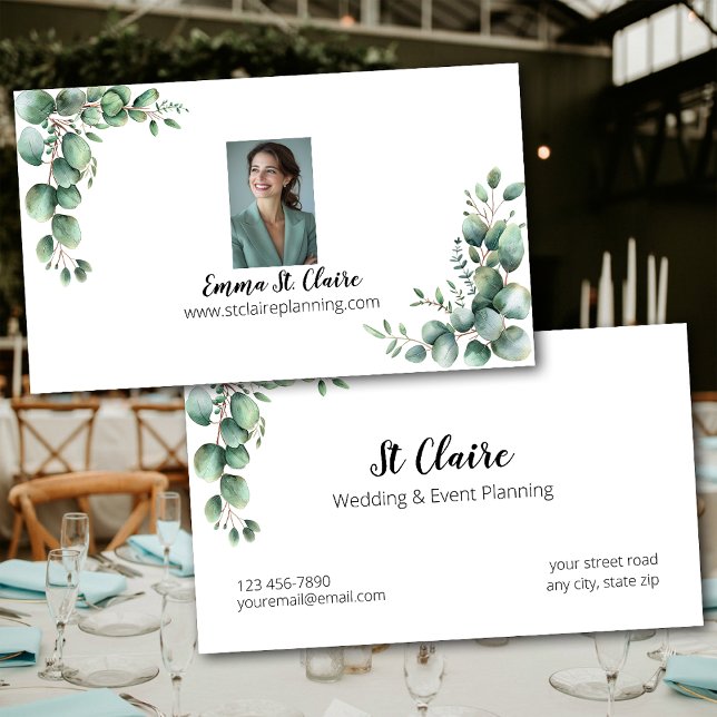 Wedding and Event Planner Business Card (Creator Uploaded)
