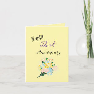 Wedding Anniversary : A Love Story Card