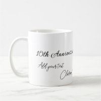 Wedding Anniversary add name year image text coule