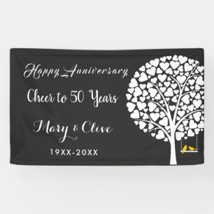 wedding Anniversary, anniversary party  banner