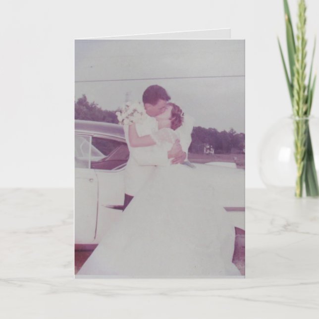 Wedding Anniversary Card with Poem (Front)