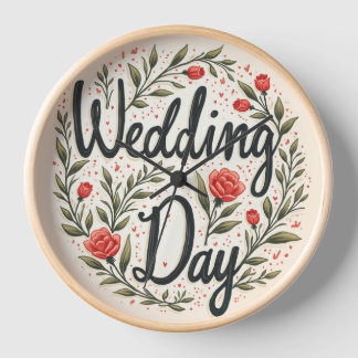 Wedding Anniversary Clock