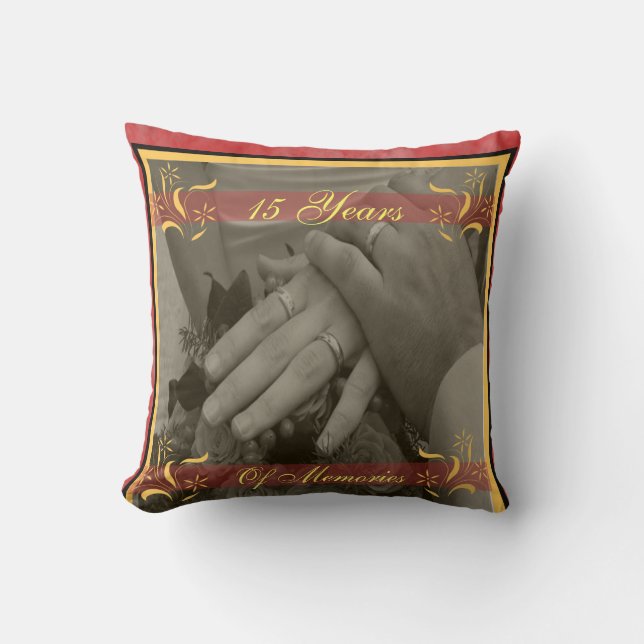 Wedding Anniversary Cushion (Front)